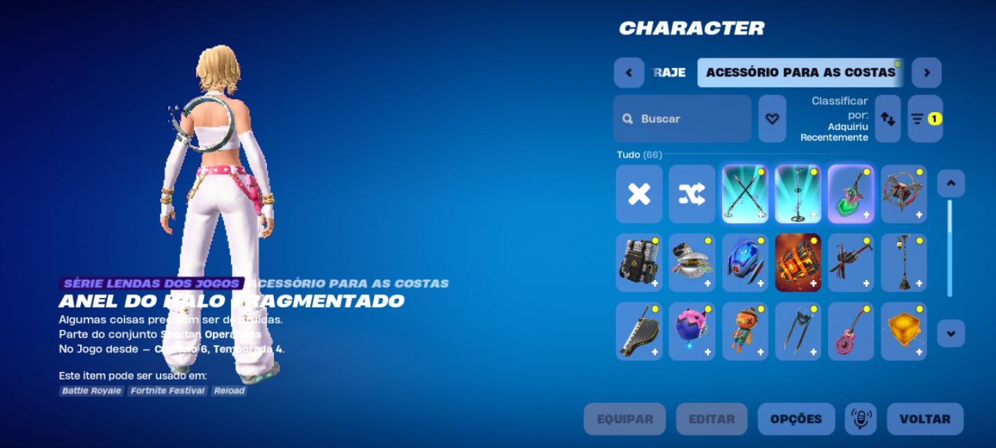 Conta fortnite com 13 skins