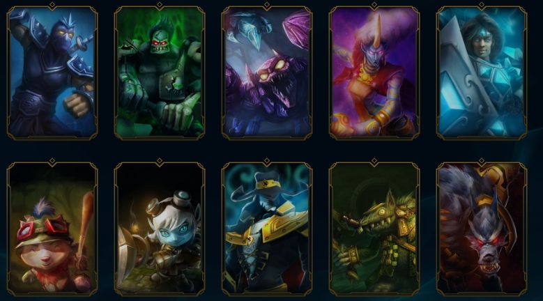 Conta lol unranked 69 campeoes-64 skin +19 mil de essencia azul