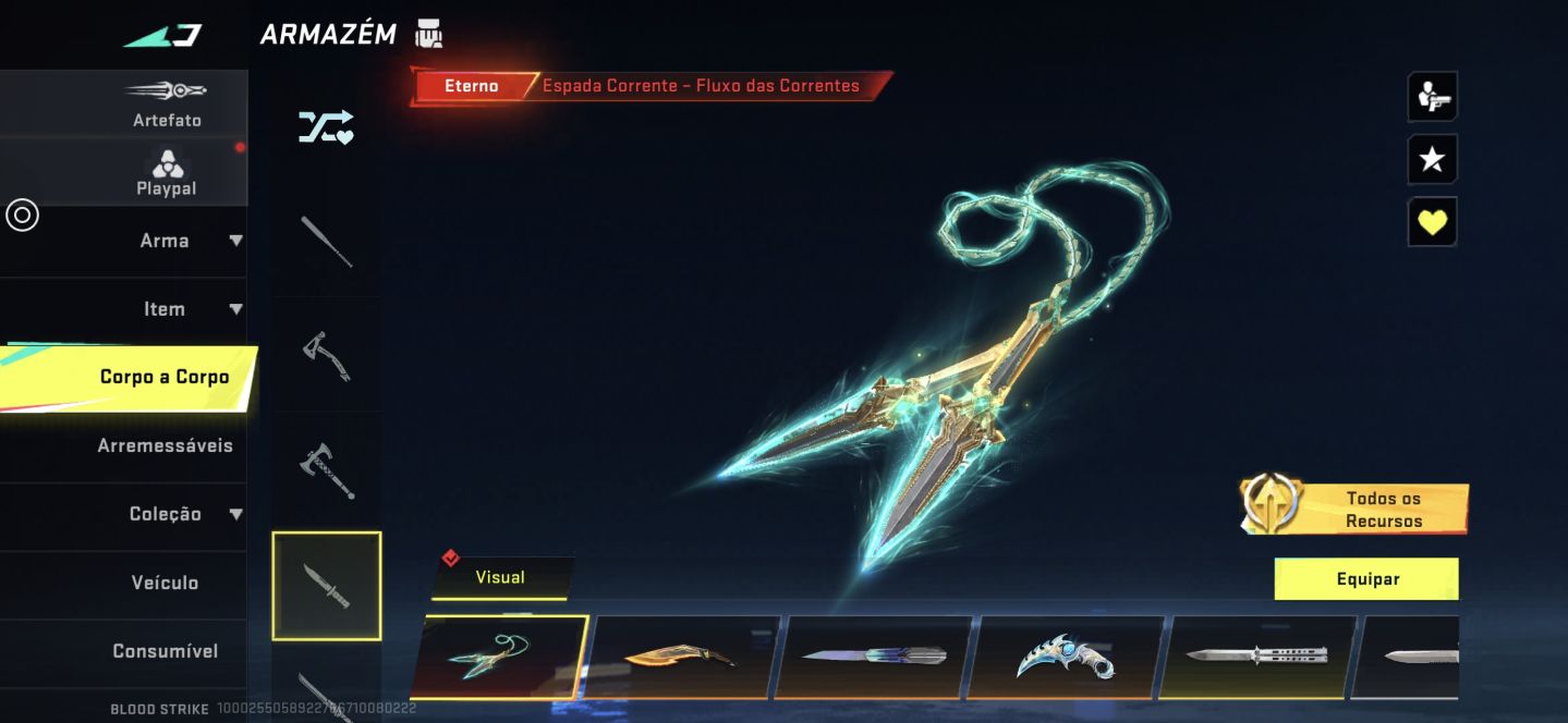 Conta BLood strike +de 3k gasto na conta mts eternas e 2 evo
