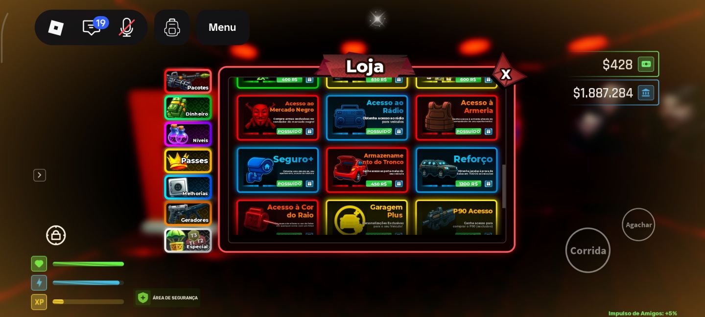 CONTA DE ROBLOX!