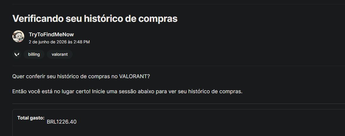 Conta Valorant - Criador da Conta - Faca Vct 2026, Faca Vct 2025 e Muito Mais!!