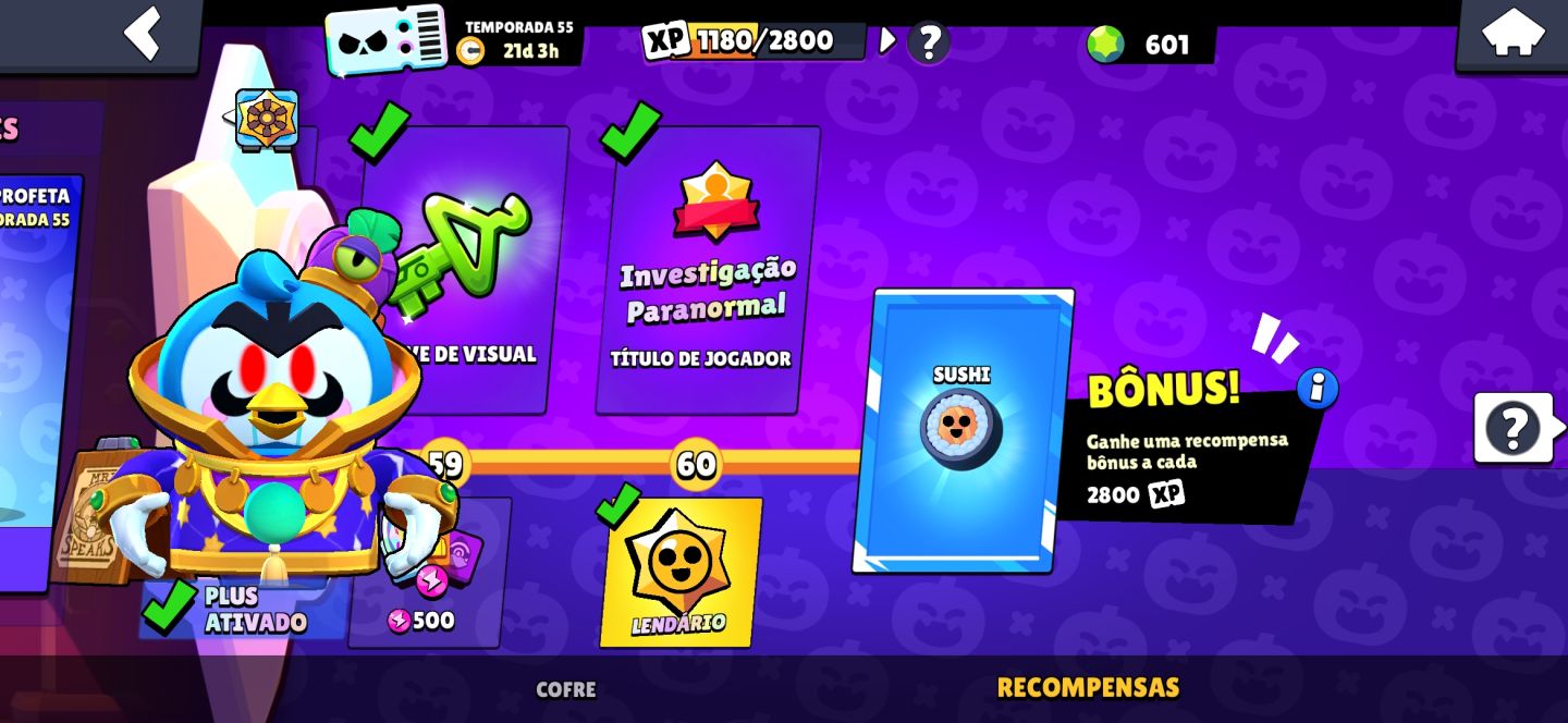 Conta Brawl stars Super rara