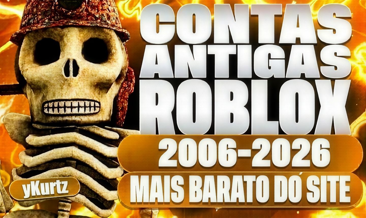 [BRINDES] CONTAS ANTIGAS ROBLOX 2006-2026 + OFFSALES E LIMITEDS - MAIS BARATO