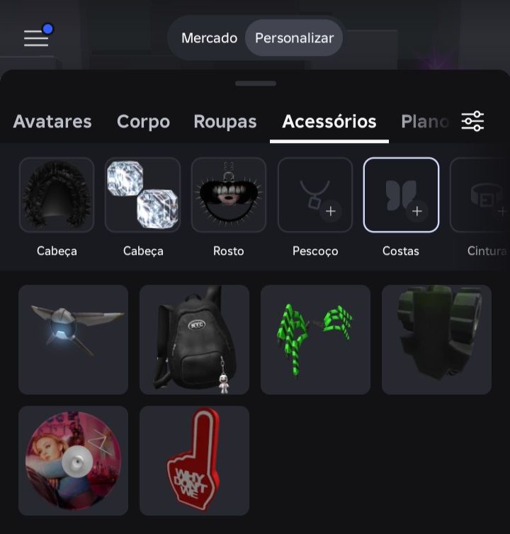 Conta roblox