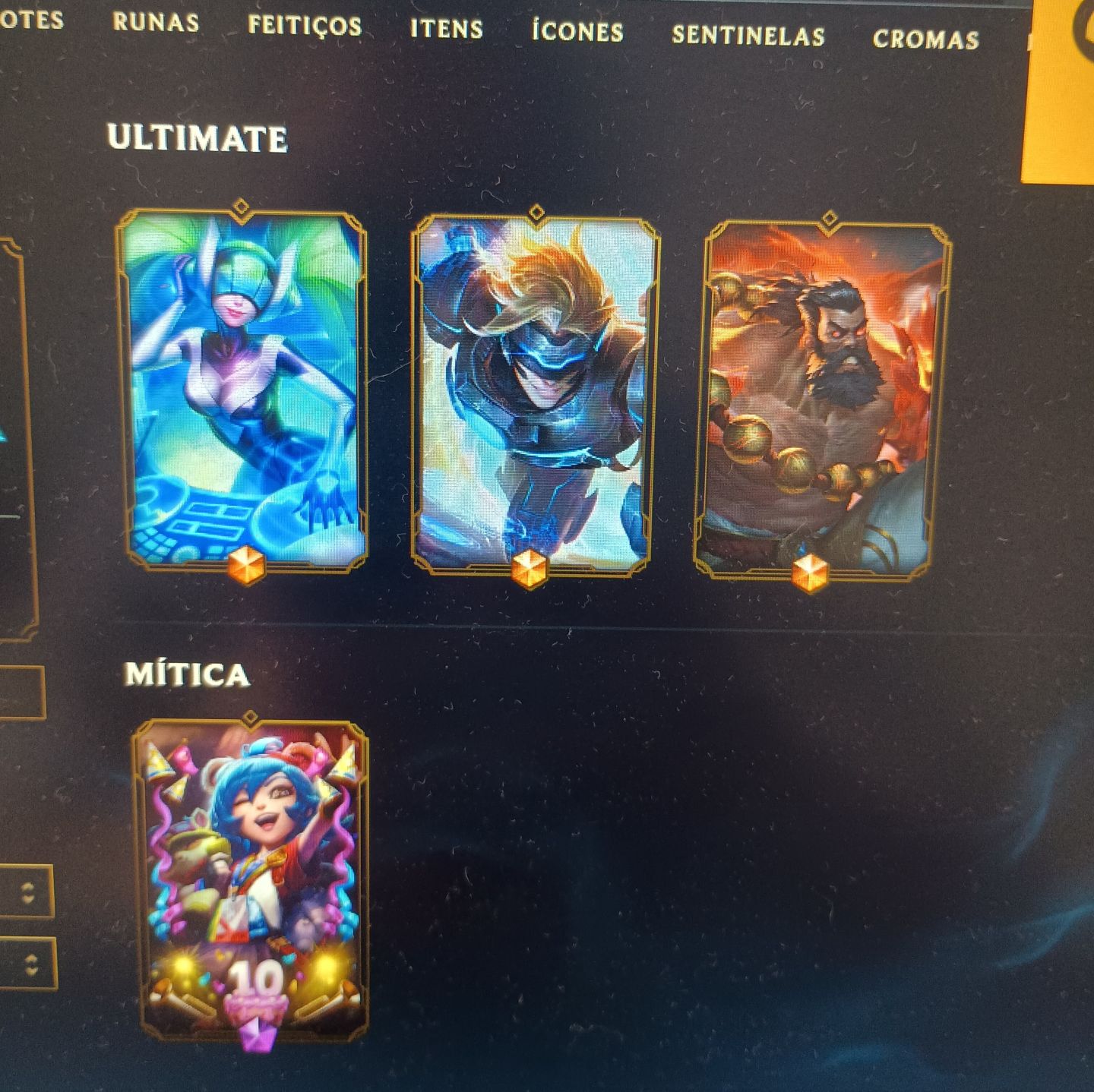 Conta League of Legends Honra 5 MMR Diamante