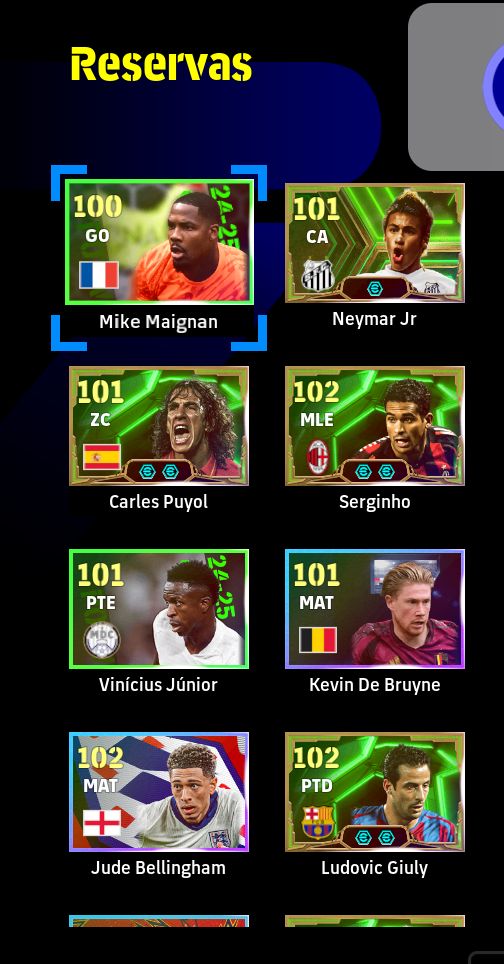 CONTA eFOOTBALL STEAM | MESSI 105, KAKÁ, BAGGIO 105 + NEYMAR E CRAQUES!