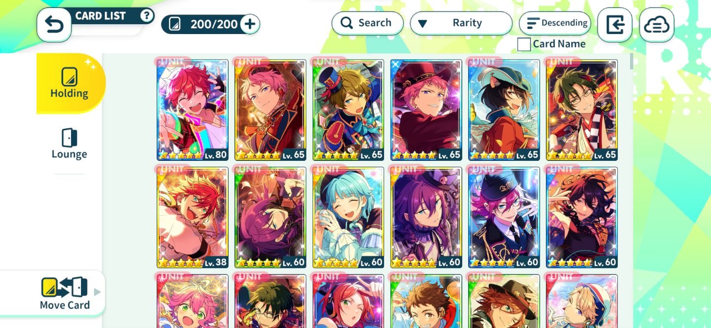 ENSEMBLE STARS - CONTA LV60 AVANÇADA