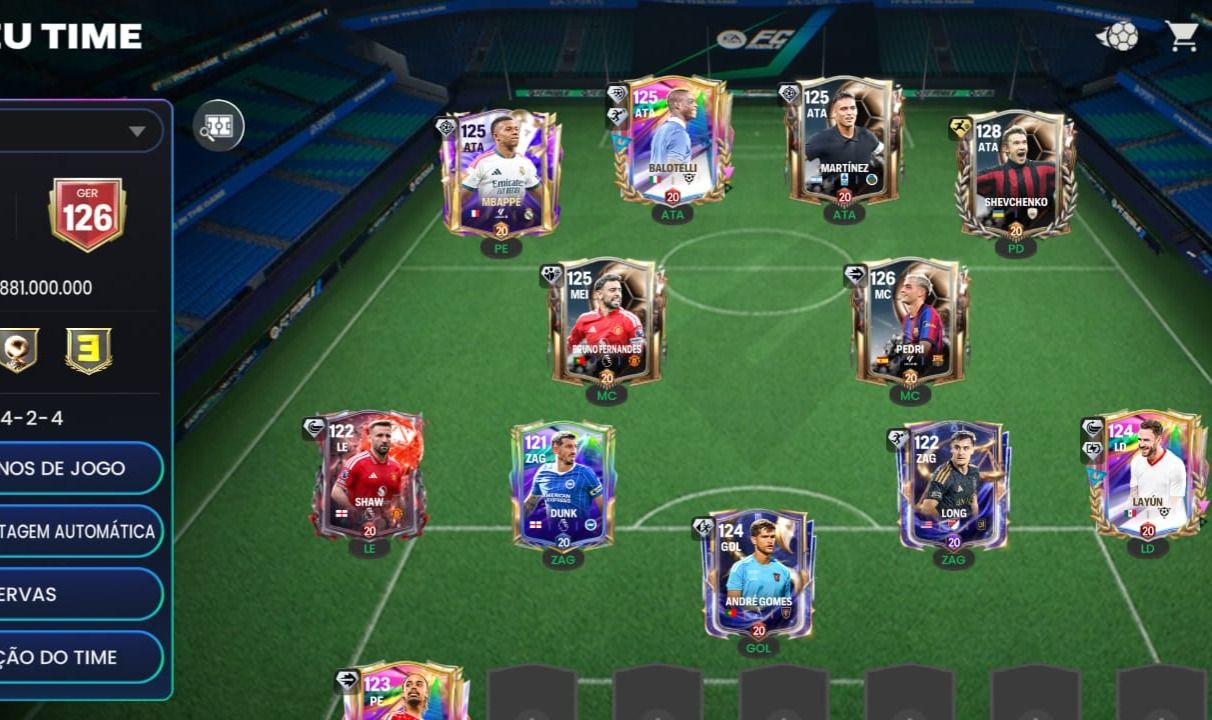 FC MOBILE GER 126+| Shevchenko 128 + Ballotelli| 57kshards + 9k rank up points