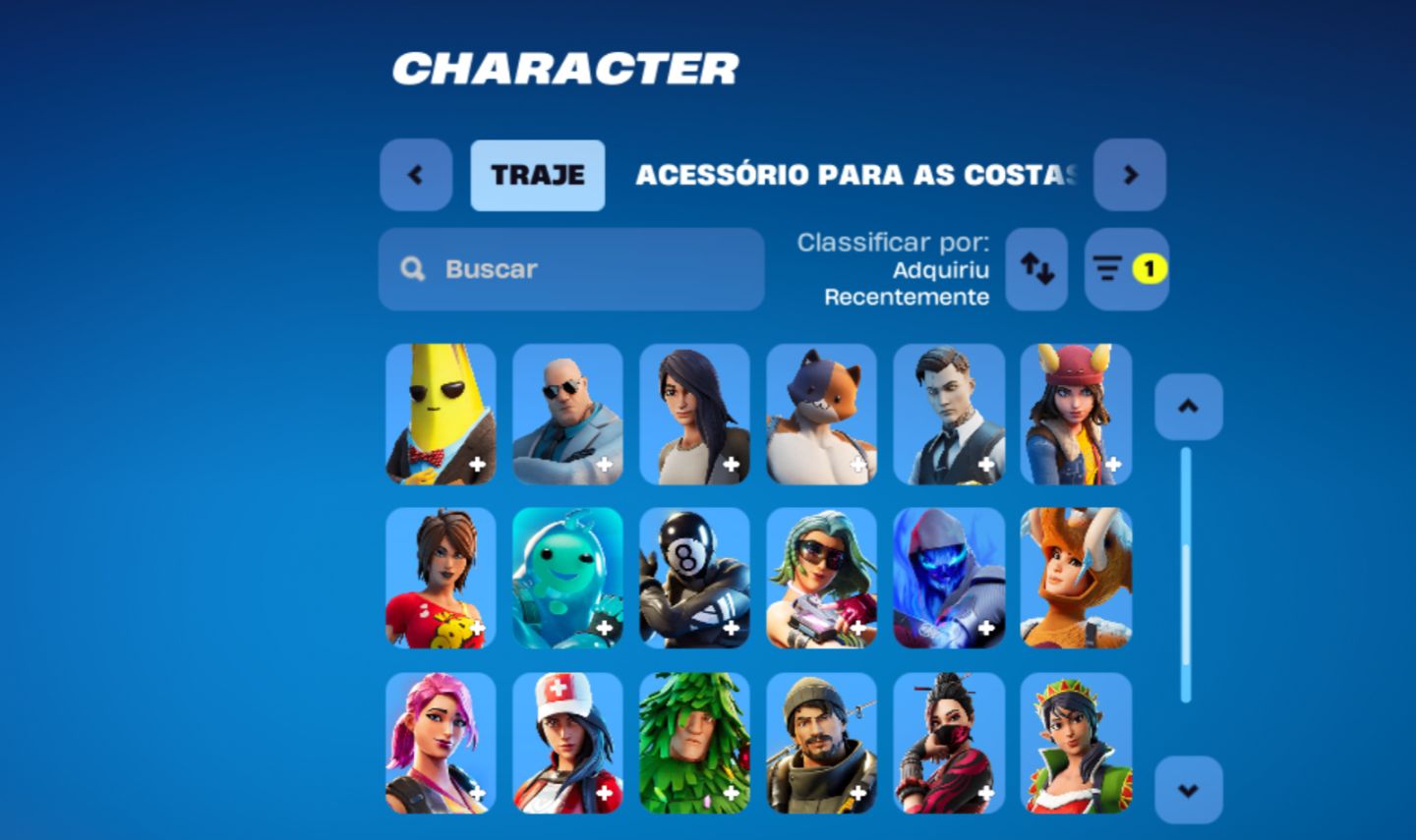 Conta capitulo 2 ,37 skins 350 vbucks , conta muito boa