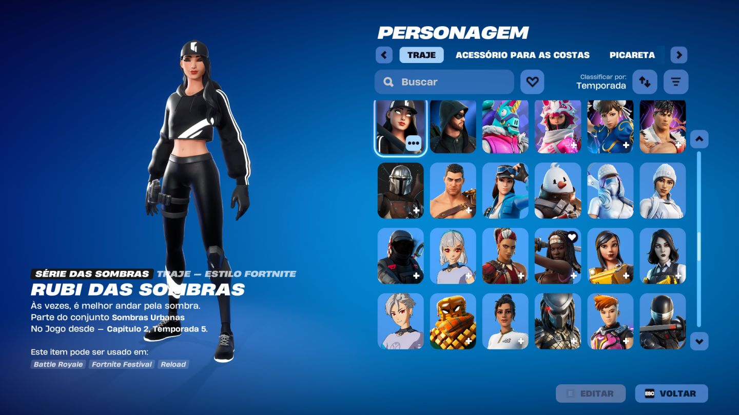 Conta de fornite muito rara com machado leviatã + ea fc 26