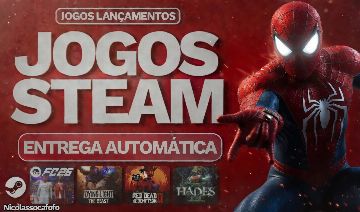 JOGOS STEAM PARA PC - CONTA STEAM OFFLINE | LANÇAMENTOS | ENTREGA AUTOMÁTICA