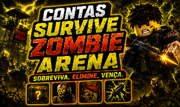CONTAS SUPER BARATAS / CONTAS RARAS / SOBREVIVA ARENA ZUMBI! MELHOR PREÇO GGMAX