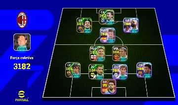 CONTA EFOOTBALL | SALAH BLITZ 104 + BOJAN KRKIC 103 + ANDRY 102 | FORÇA 3182