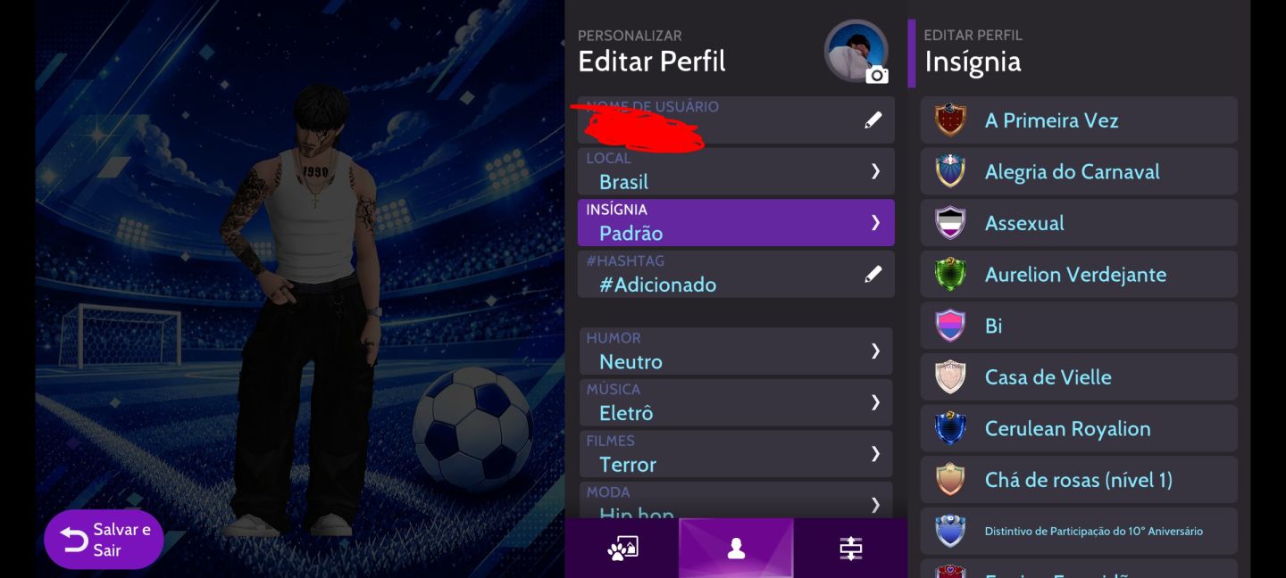 CONTA AVAKIN: NÍVEL 31, COM VÁRIOS ITENS.