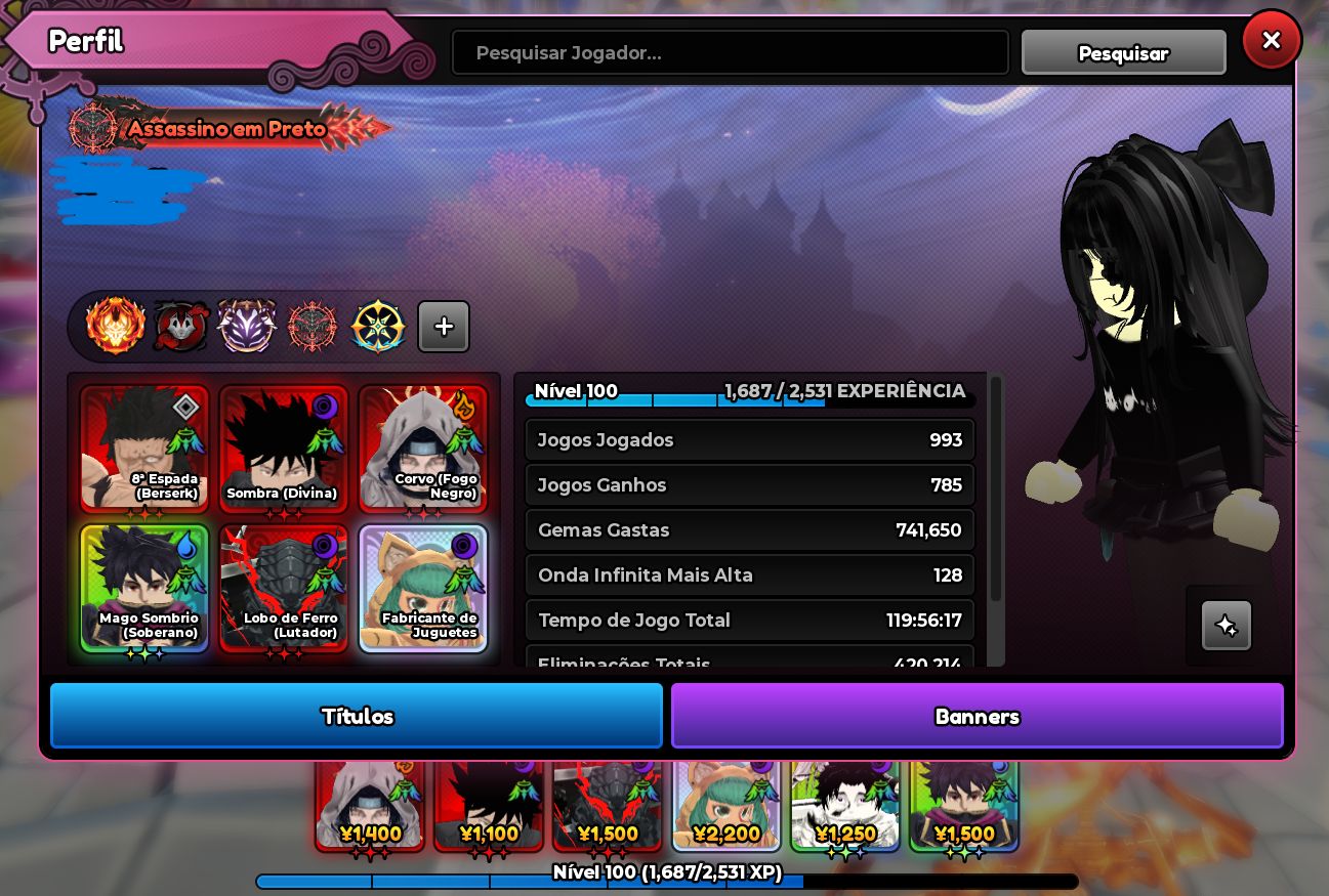 80K DE ROBUX GASTOS, 90K DE KILLS NO TSB, AINZ UNIQUE ANIME ADVENTURES E KORBLOX