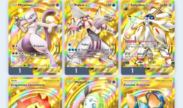 Conta pokémon tgc pocket 11000 cartas 7 douradas 18 animadas 40+ duas estrelas