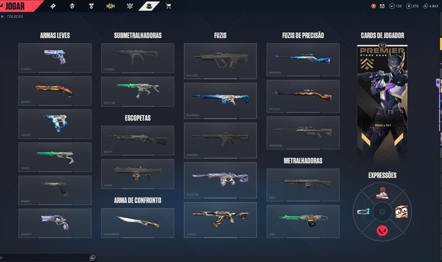 CONTA DIMA COM SKINS, FLORETEA, IMPERIUM, SOBERANIA, EX ASCENDENTE
