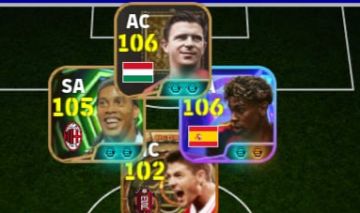 CONTA EFOOTBALL RARA! YAMAL BLITZ + PUSKAS + R10 PRIME + GERRARD E++++!