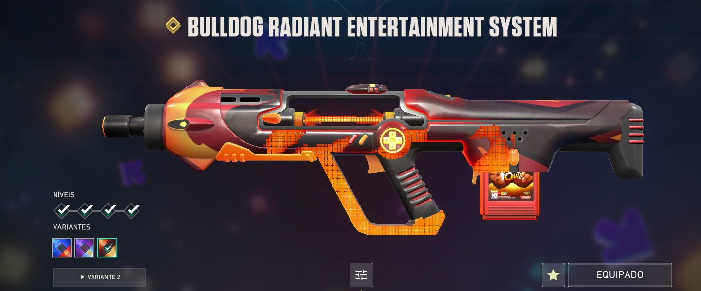 Conta VALORANT com skin em todas as aramas bundle champions 2023 e 2024 e arcane
