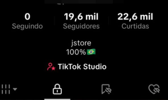 Conta TikTok 19K | Monetizado | Live | Nicho fácil | E-mail alterável