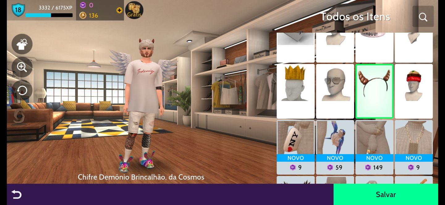 Conta Extremamente rara AVAKIN life