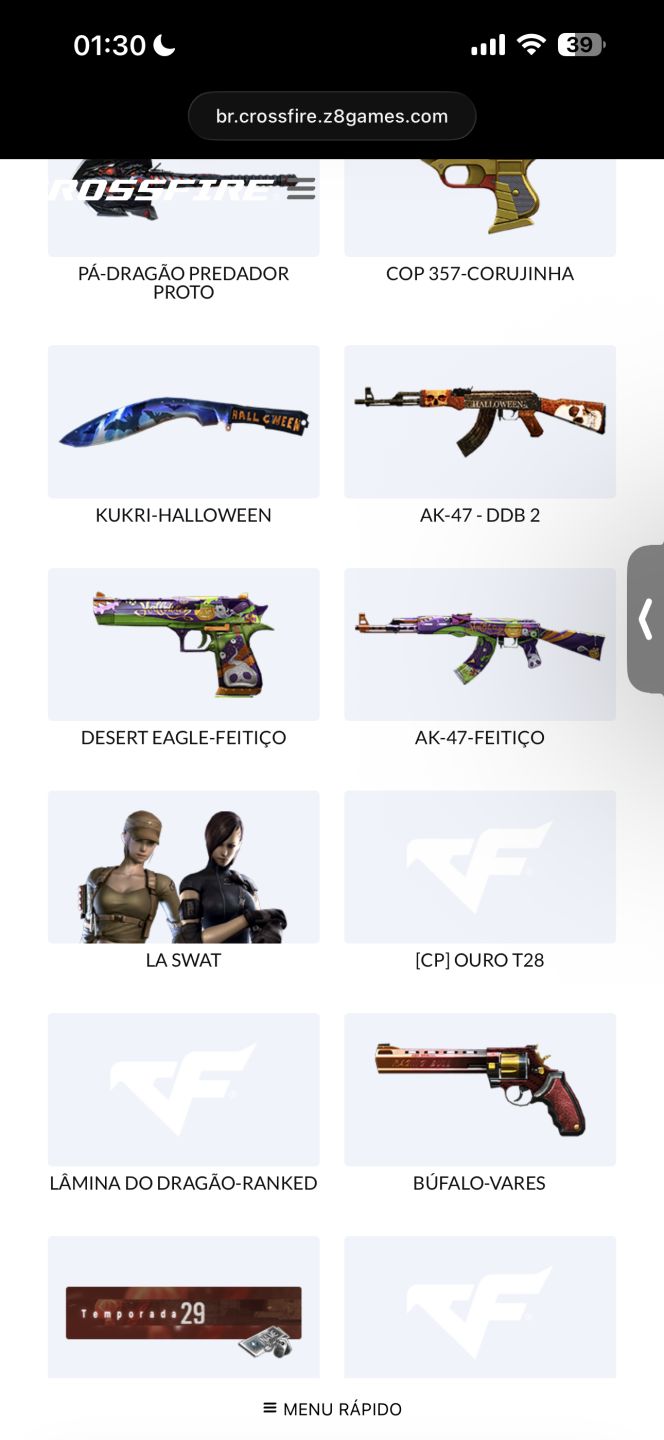 CONTA CROSSFIRE AL