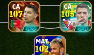 Conta com cr7 big time batistuta, neymar do pack