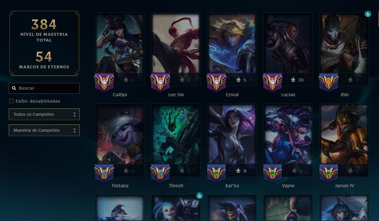 Conta League Of Legends 163 Skins/Ultimo elo platina/pode Troca a Senha e email