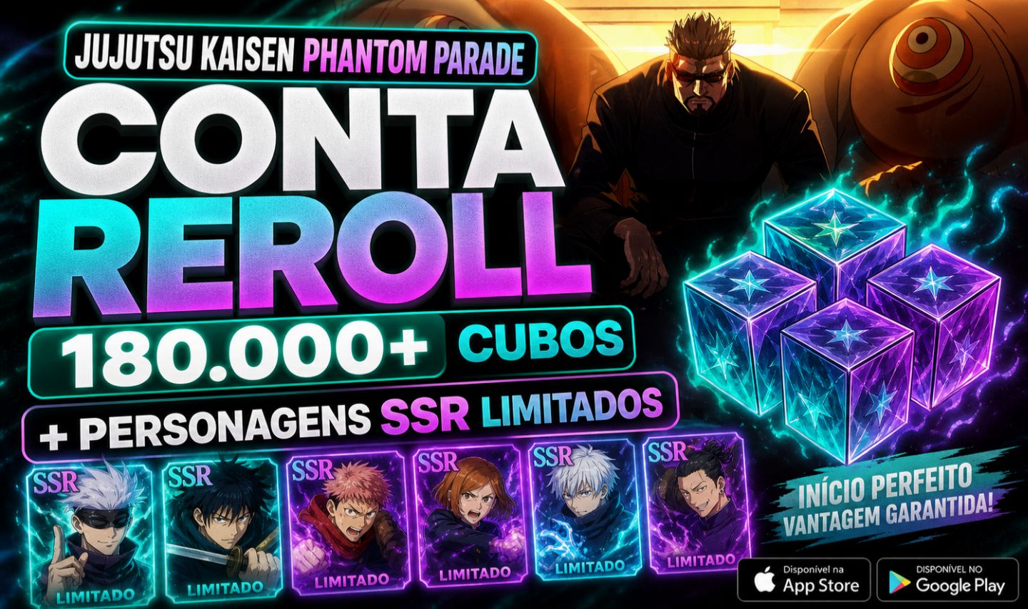 Contas Jujutsu Kaisen Phantom Parede Global