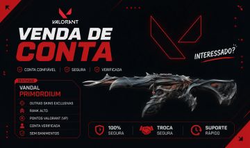 Conta Valorant | Kuronami + Prelúdio do Caos + Gaia + champions 2025