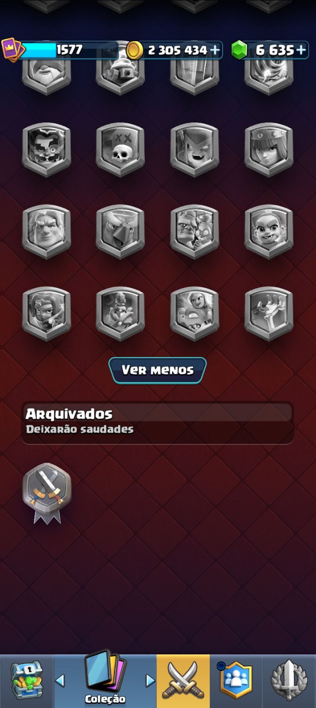 CONTA CLASH ROYALE 10 ANOS (Full Acesso) NEGOCIO- SEM TROCA