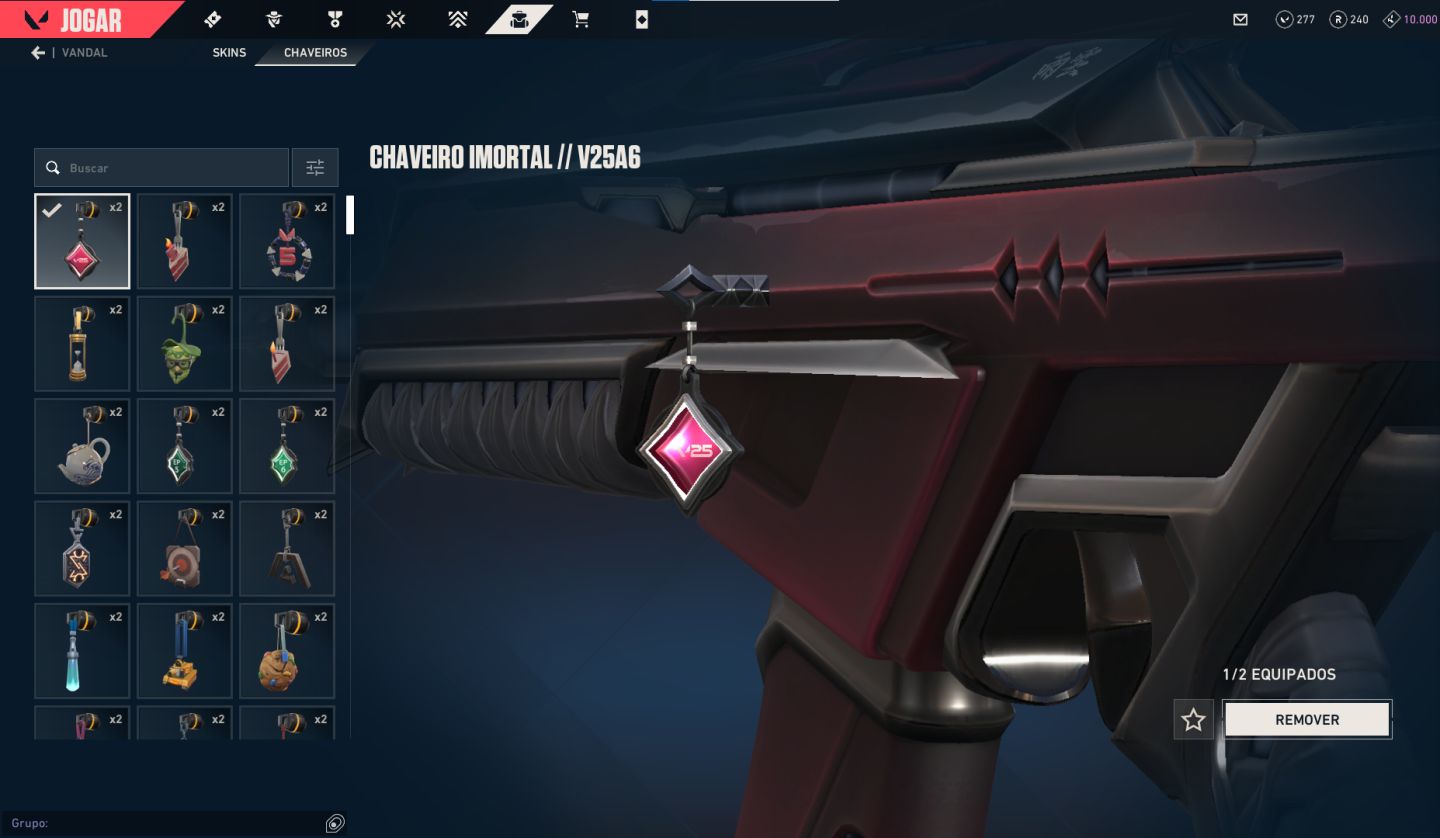 CONTA VALORANT EX-IMORTAL | R$2.500+ INVESTIDOS | 6 FACAS | KURONAMI + PRELÚDIO