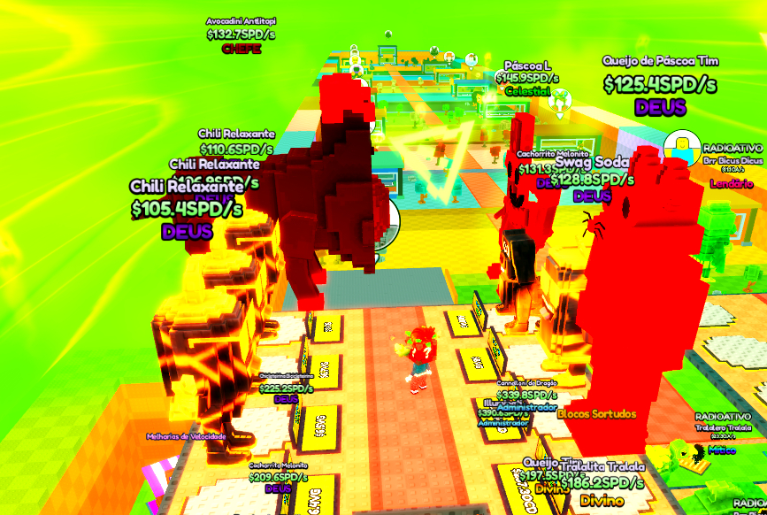 18/07+1 Velocidade Seja um Bloco da Sorte 100spd/s depois e Ocd. vg. E Uvg..