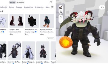 Conta de roblox extremamente upada