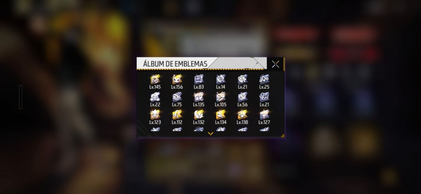 CONTA RARA FREE FIRE - FULL ACESSO (RARA E ANTIGA)