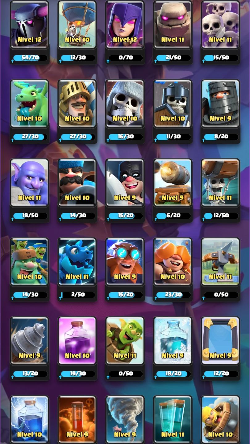 CONTA DE CLASH ROYALE | ARENA 18