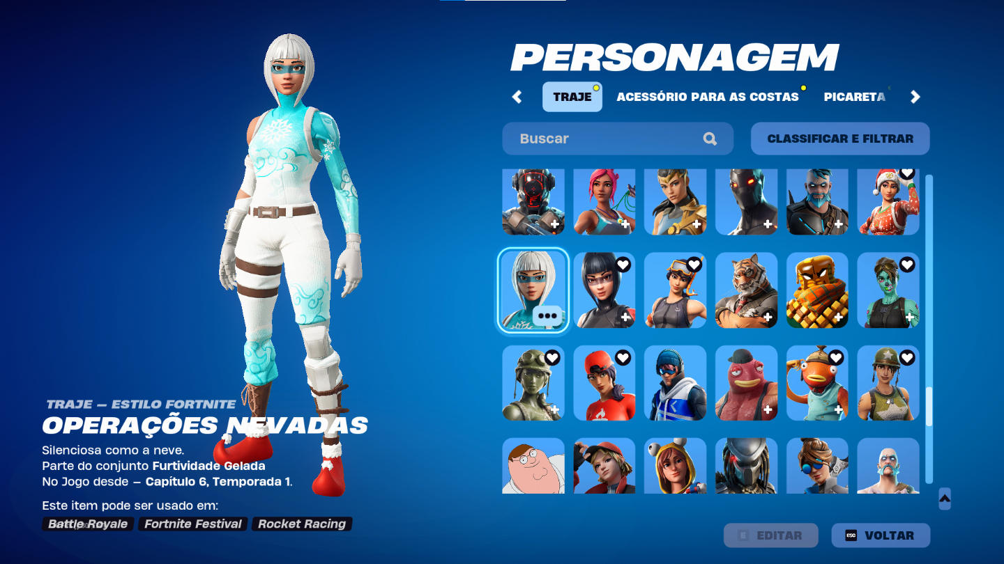 CONTA FORNITE RARA (OLHA DESCRIÇÃO)