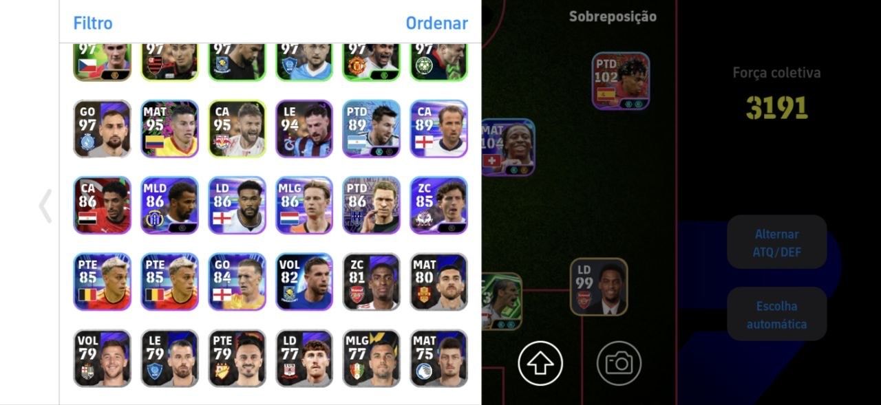 Conta com o balé e puyol novos