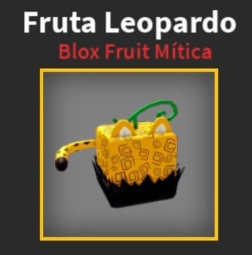 Fruta Leopardo física - Roblox - Blox Fruits - GGMAX