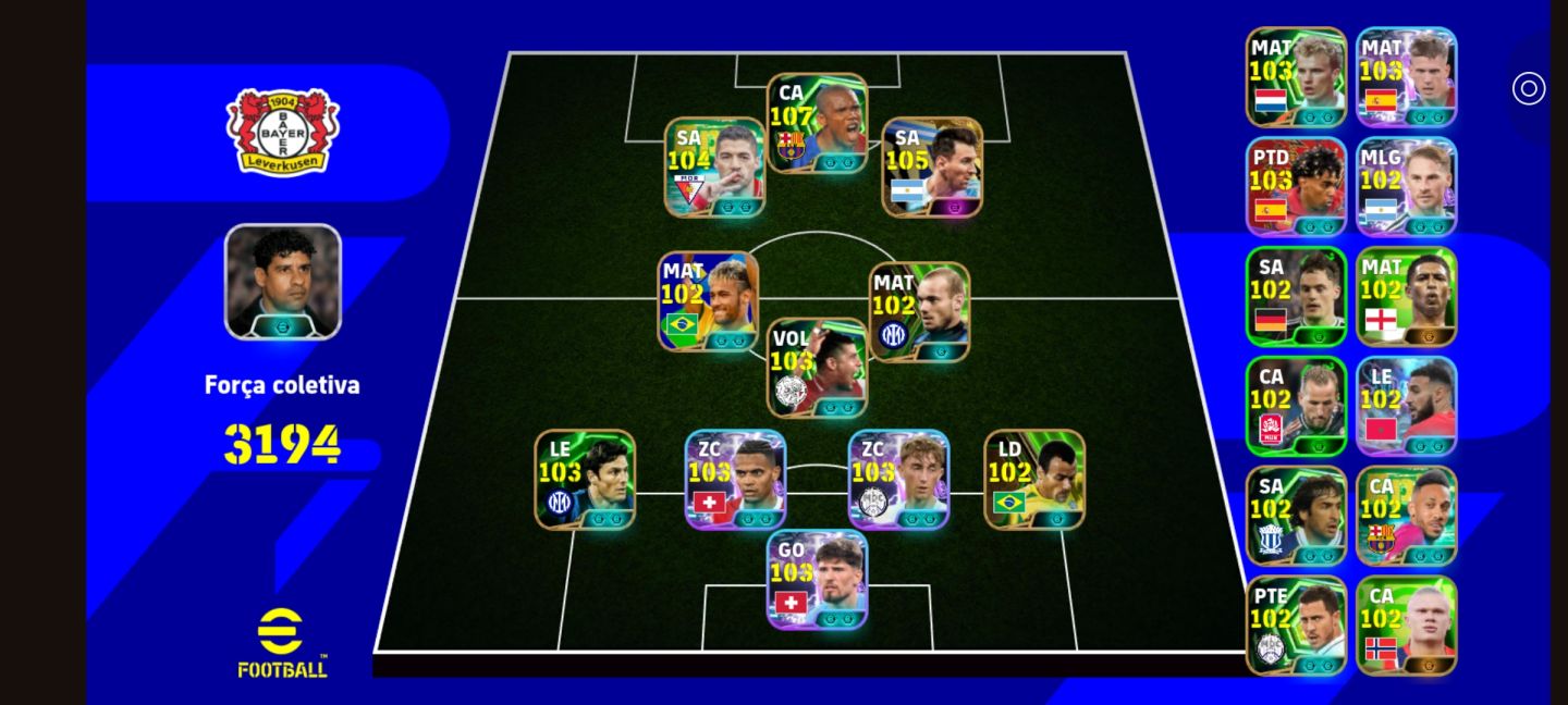 Conta rara ESCALAÇÃO BRABA DO ETO'O COM MESSI E NEYMAR EM CAMPO!