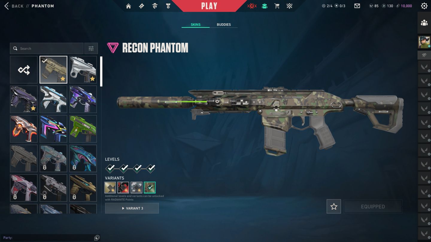 Conta valorant - Diamante 2, Lvl 317, 28 skins, skins limitadas e total acesso