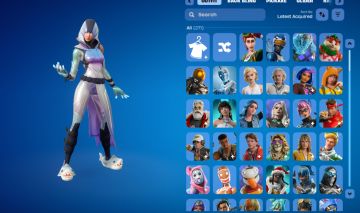 Conta Fortnite com 271 skin, Minty e glow.