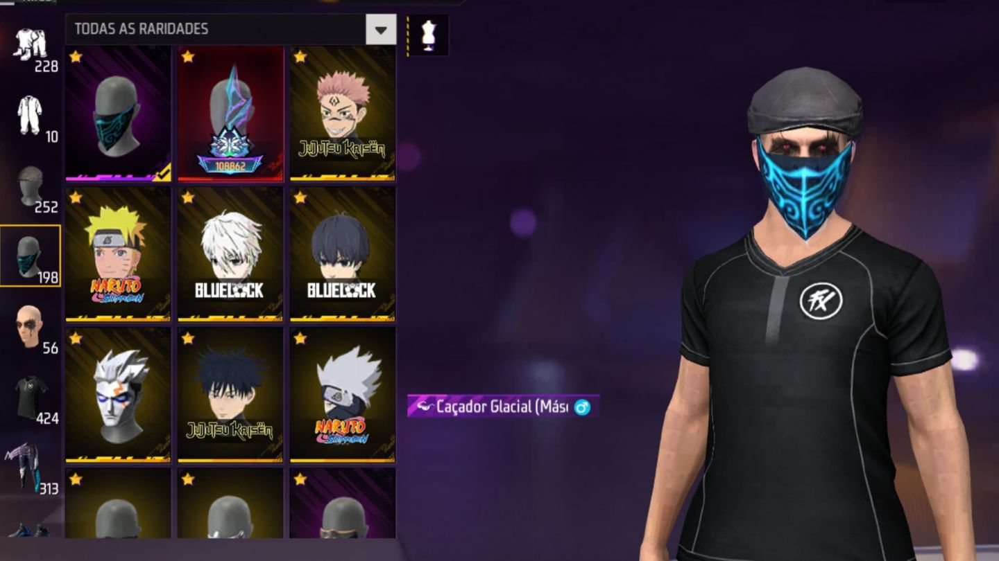 Conta de Free Fire com UMP atributada, parceiras, raridades e evolutivas!!