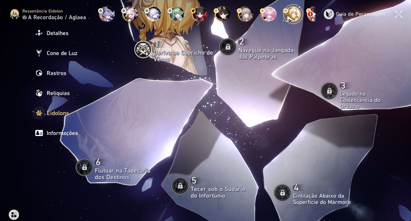 Conta Honkai Star rail I Nivel 69 I 11 T5 limitaados