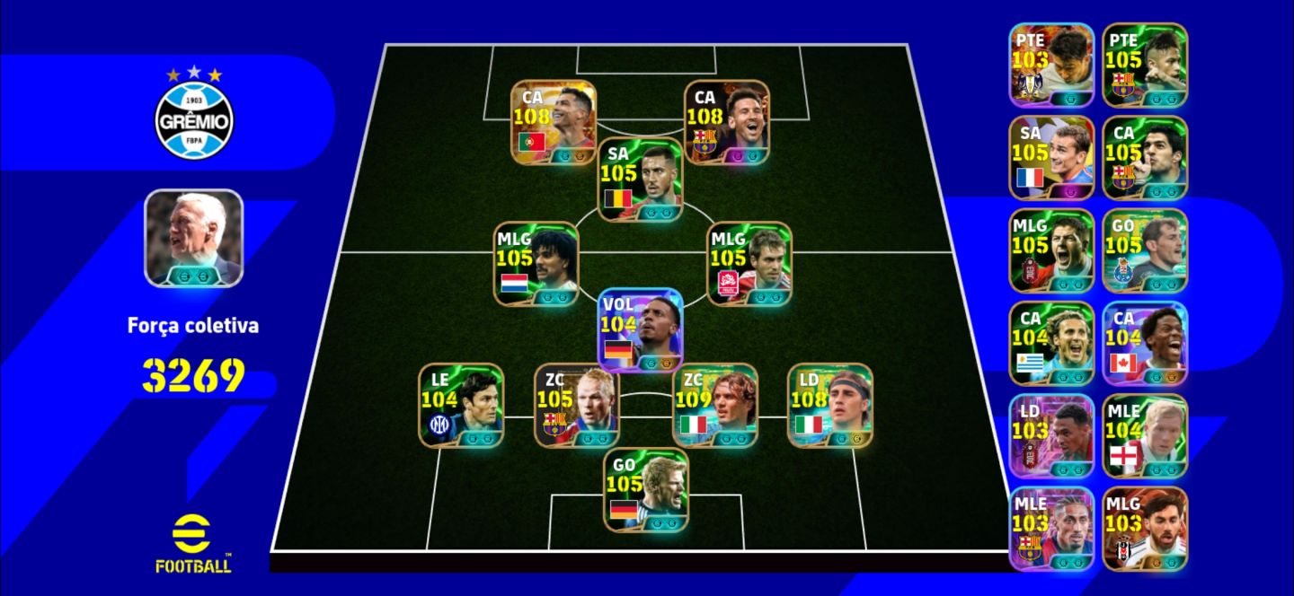 CONTA FULL DE EFOOTBALL