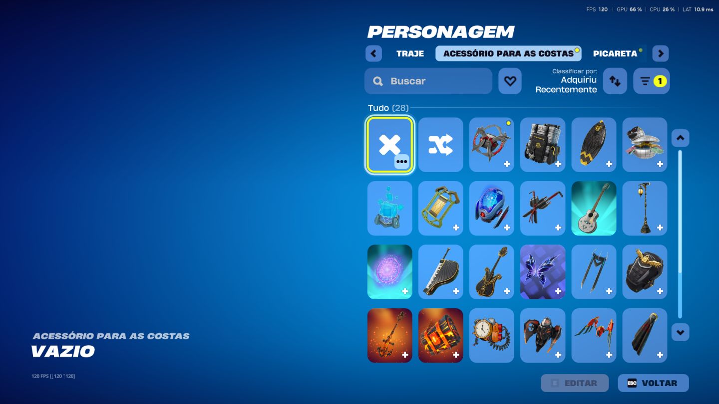 CONTA FORTNITE COM VARIAS SKINS!!!