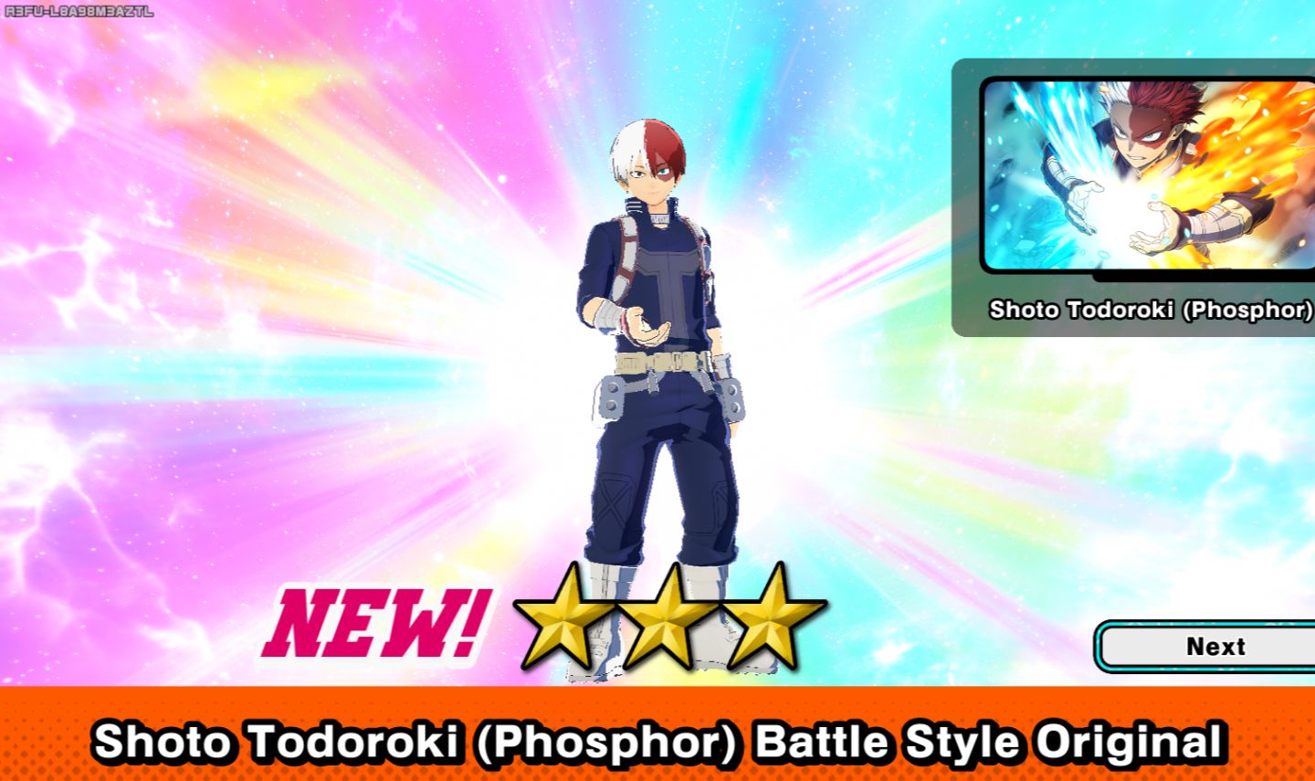 (STEAM)MY HERO ULTRA RUMBLE - Todoroki Phosphor + Tsuyu Strike + Quirks Sets