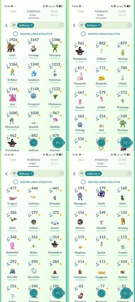 Conta Pokemon GO LVL45