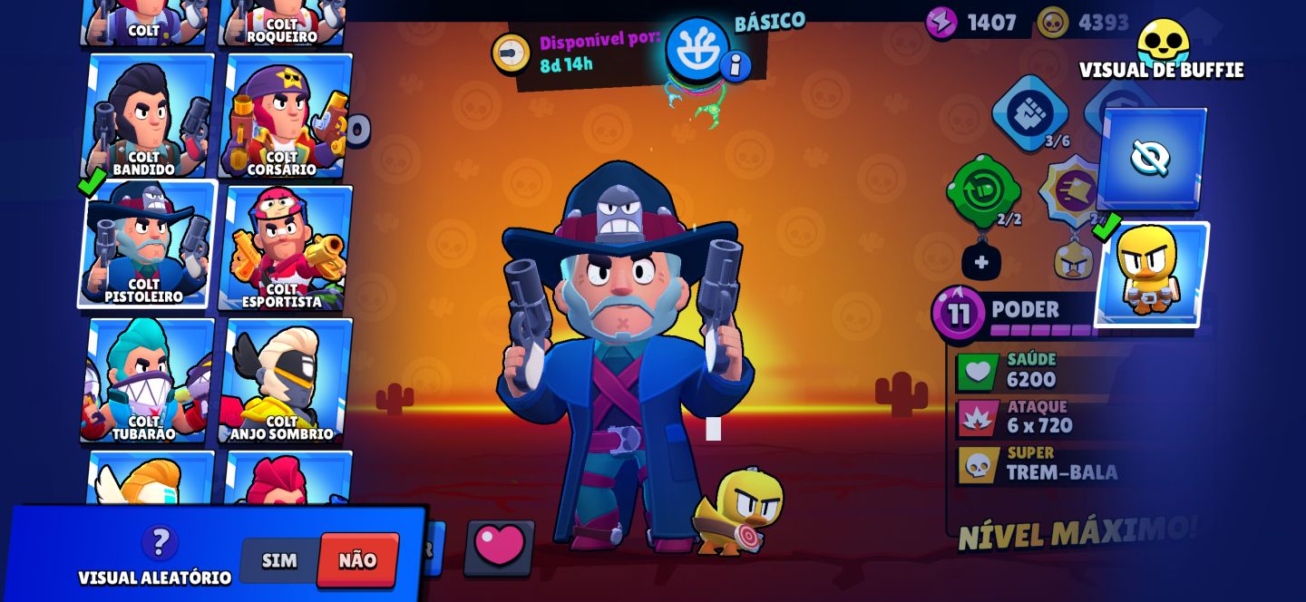 Conta brawlstars 100k trofeus