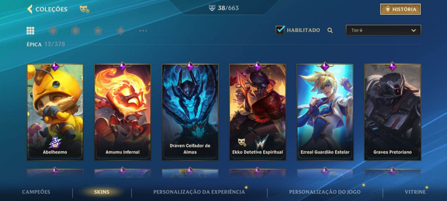 CONTA WILD RIFT 5 SKINS LENDÁRIAS FULL ACESSO